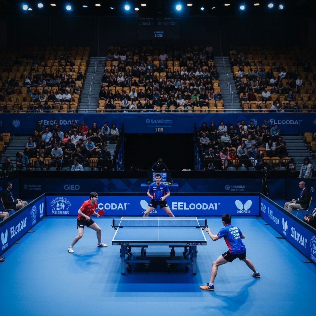 Commonwealth Table Tennis Championship 2026 arena